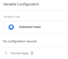 Undefined Value