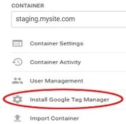 install gtm 5