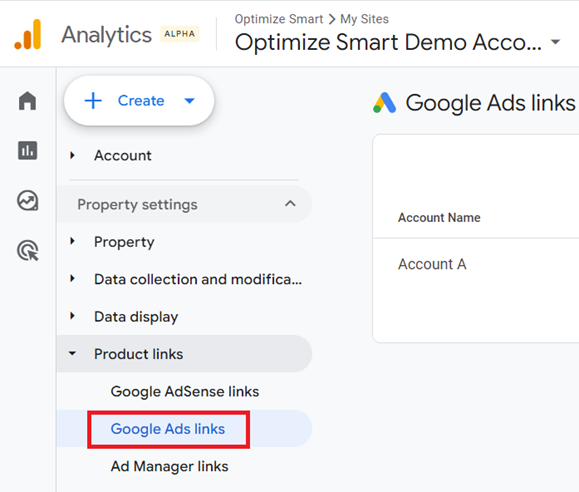 google ads links ga4 1