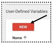 user defined variables