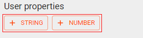 user properties
