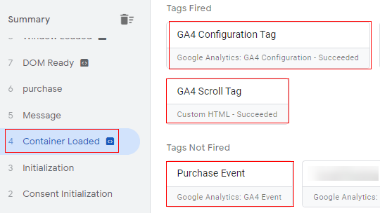 specific event