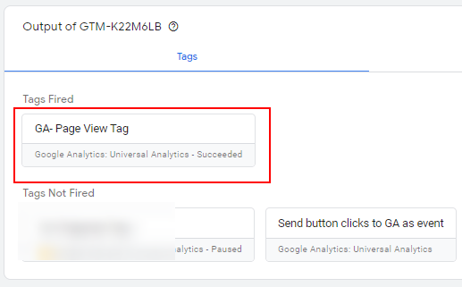 How to track single page apps in Google Analytics via GTM 22 GA Pageview tag in preview mode
