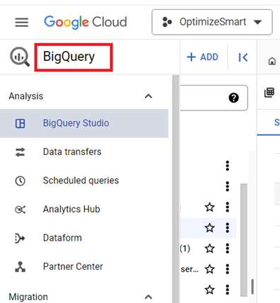 BigQuery is one of the products of the Google Cloud platform