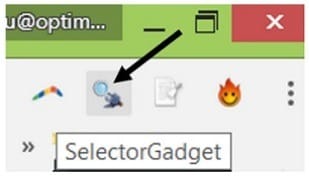 Using Element Visibility Trigger in Google Tag Manager (GTM) 18 selector gadget 1