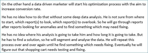 10 Techniques to Migrate from Data-Driven to Data-Smart Marketing 10 chasing-kpis2