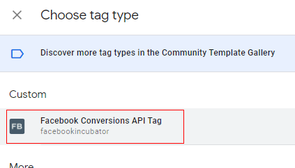 select tag type