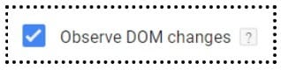 Using Element Visibility Trigger in Google Tag Manager (GTM) 15 observe dom changes