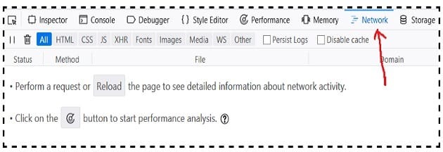ip anonymization developer console network tab