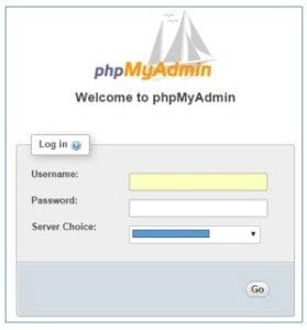 WordPress Architecture Explained in Great Detail 5 wordpress architecture welcome phpmyadmin