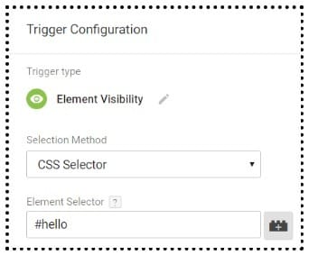 Using Element Visibility Trigger in Google Tag Manager (GTM) 5 substitute