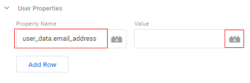 user property name