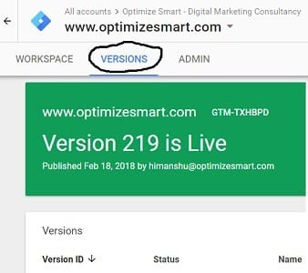 versions tab 2