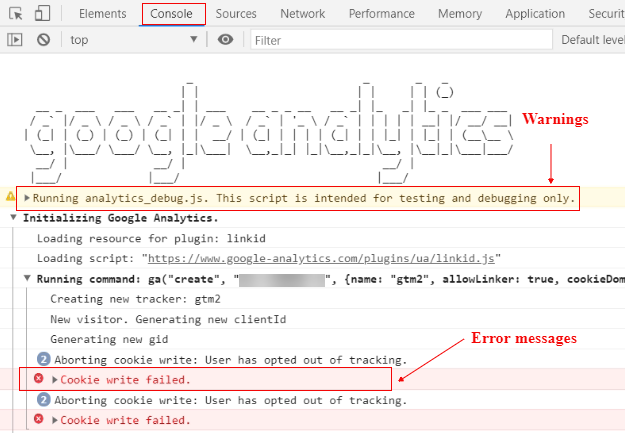 debugger tutorial console