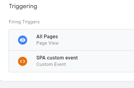 How to track single page apps in Google Analytics via GTM 32 SPA trigger condition