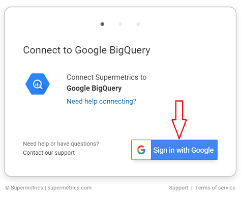 connect to google bigquery 3