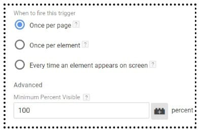 Using Element Visibility Trigger in Google Tag Manager (GTM) 24 element visibility trigger2
