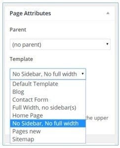 WordPress Architecture Explained in Great Detail 11 wordpress architecture page attributes2 243x300 1