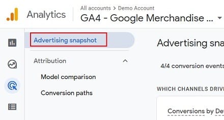 advertising snapshot