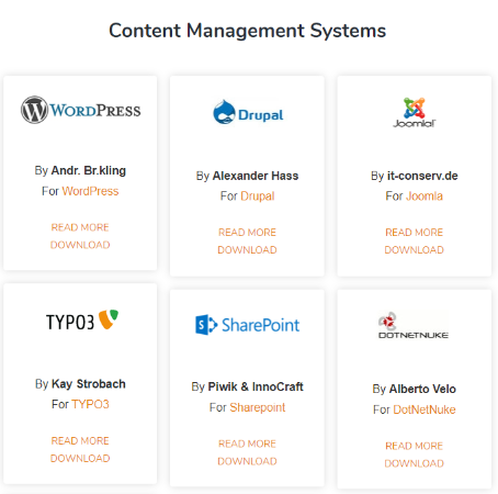 content management system