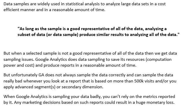 10 Techniques to Migrate from Data-Driven to Data-Smart Marketing 13 bad-data-sampling