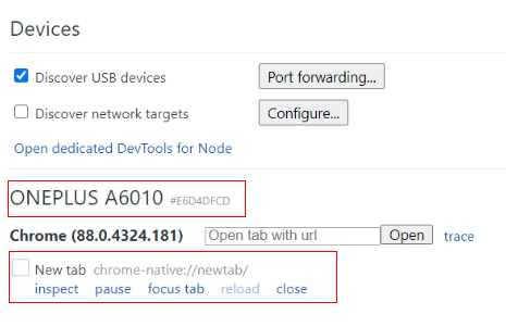 debugger tutorial inspect mobile device