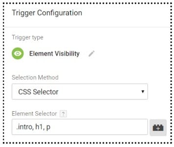 Using Element Visibility Trigger in Google Tag Manager (GTM) 4 element visibility trigger in google tag manager