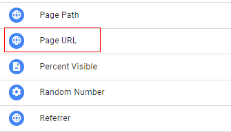 page url