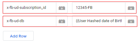 FB parameters