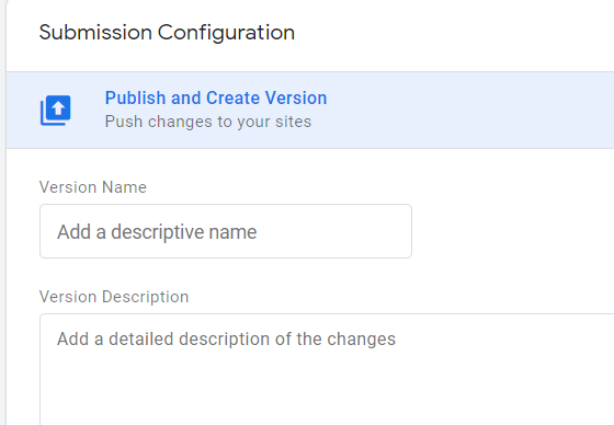 How to track single page apps in Google Analytics via GTM 25 GTM submission configuration