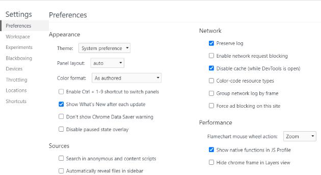 debugger tutorial console preferences