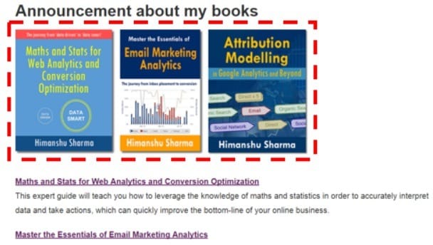 Using Element Visibility Trigger in Google Tag Manager (GTM) 9 banner ad books