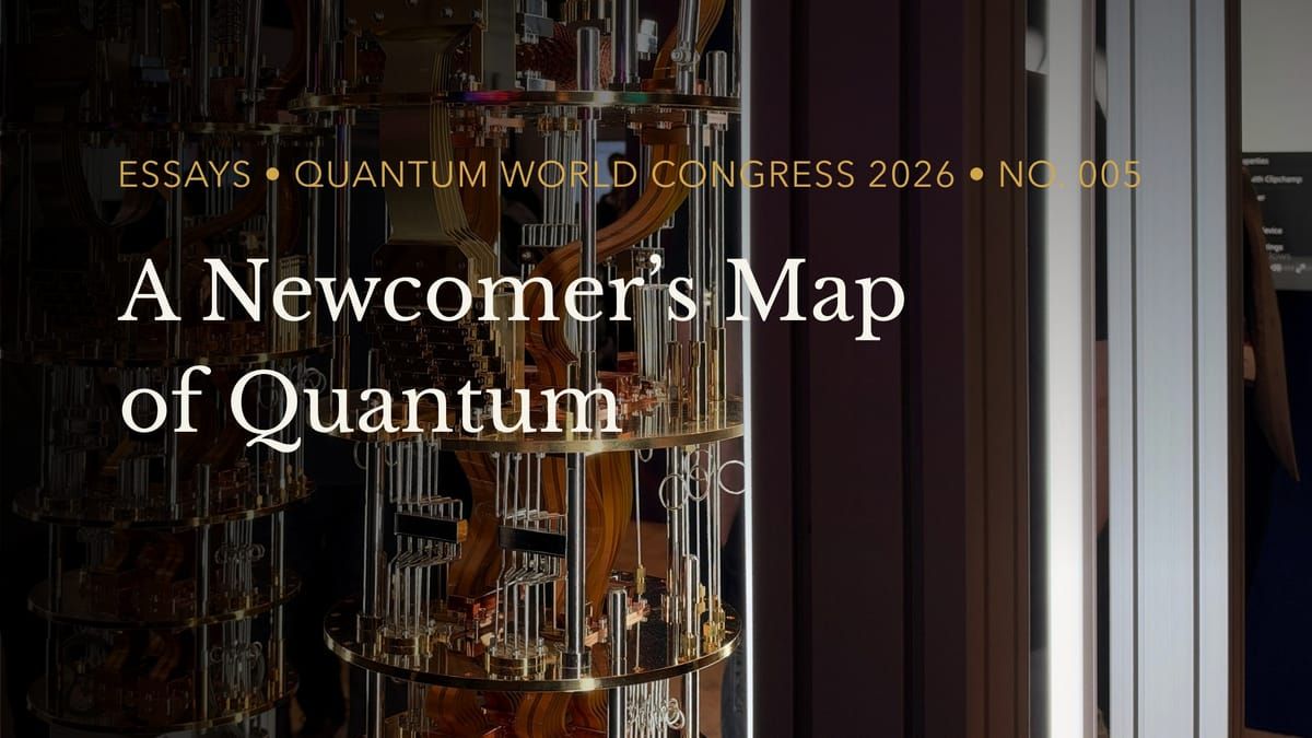 A Newcomer’s Map of Quantum