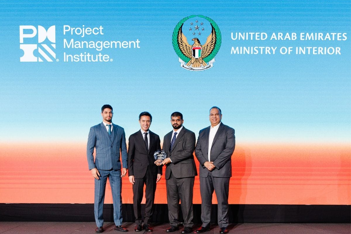 PMI Honors UAE Ministry of Interior for Project Management Excellence