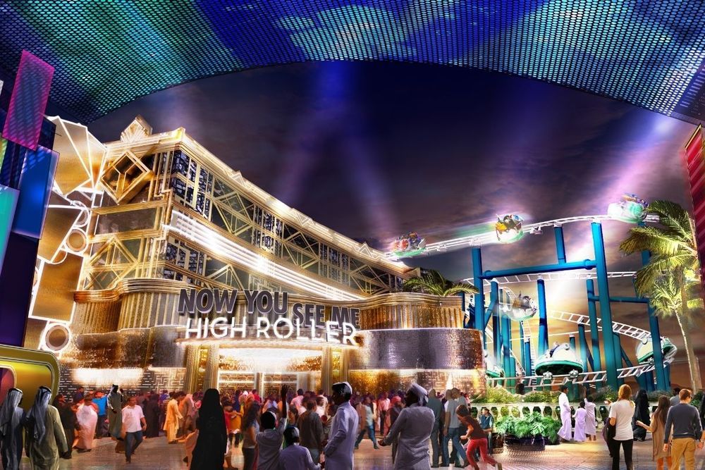 World’s fastest single-car spinning coaster in Dubai!