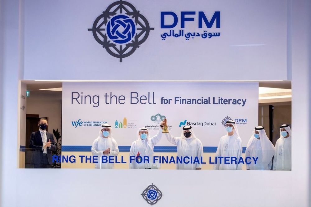 DFM and Nasdaq Dubai ring the bell to promote financial literacy and investor awareness