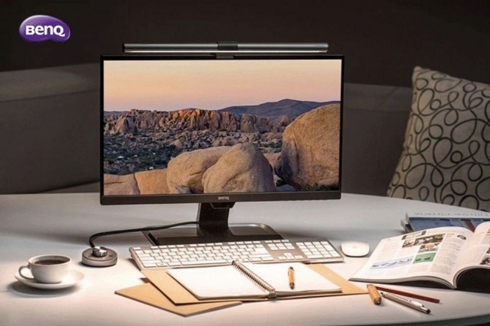 BenQ Launches Eye Care Monitors GW2480T and GW2780T with Monitor Light ScreenBar