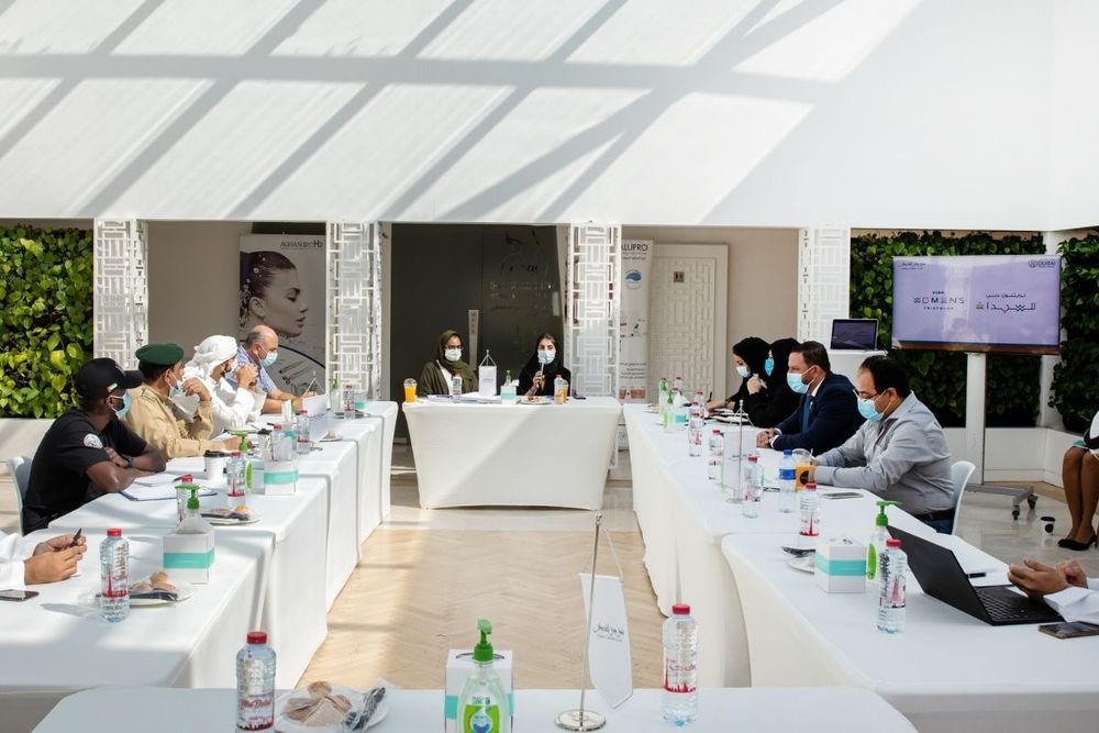 Dubai Sports Council discusses preparations for Dubai Women’s Triathlon with partners
