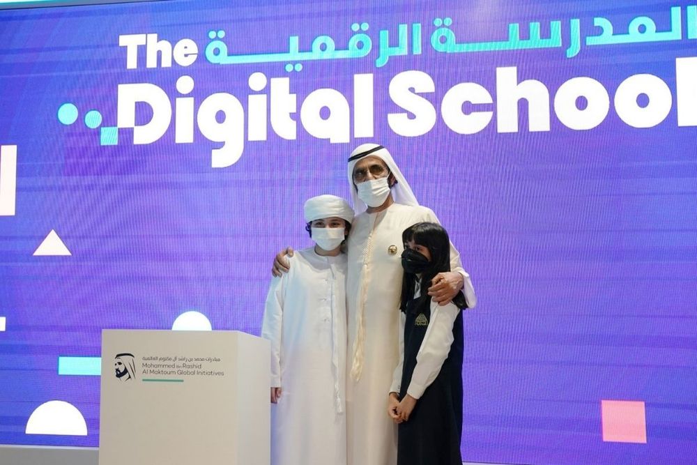 Mohammed bin Rashid launches Digital School to provide education for one million disadvantaged students by 2026