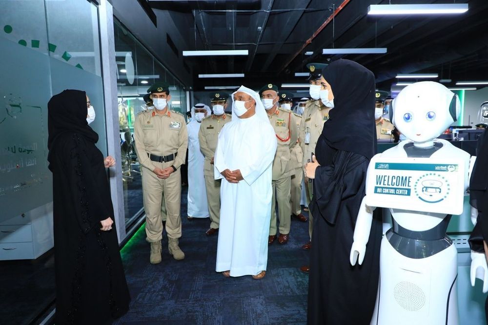 Dhahi Khalfan inaugurates Dubai Police Newly-Renovated Call Centre (901)