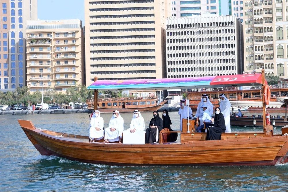 Al Tayer launches the enhanced new generation of traditional wooden Abras