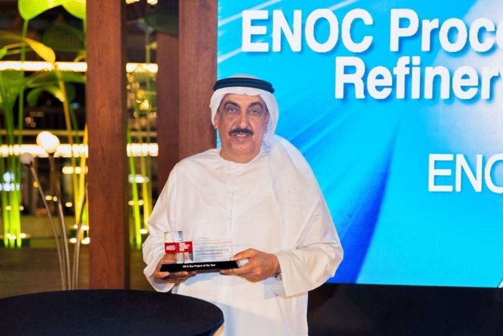 ENOC’s refinery wins ‘National and GCC O&G project of year’