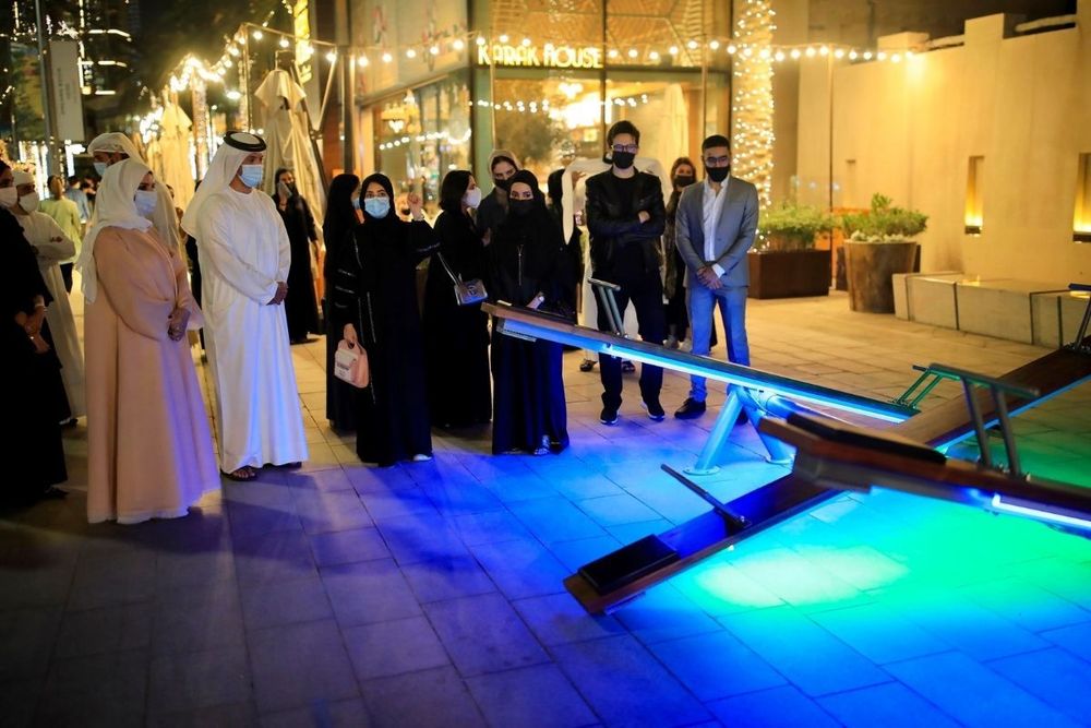 Al Hai: A magical portal of bright lights and art