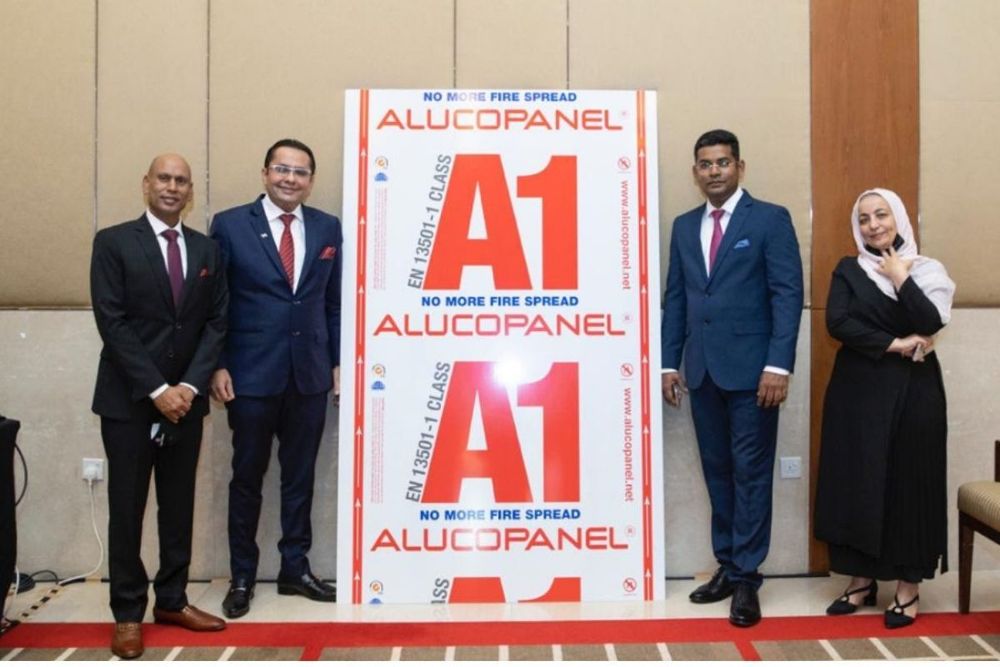 Danube Group Launches World's 1st Civil Defence Approved Alucopanel A1 Aluminium Composite Panel Façade