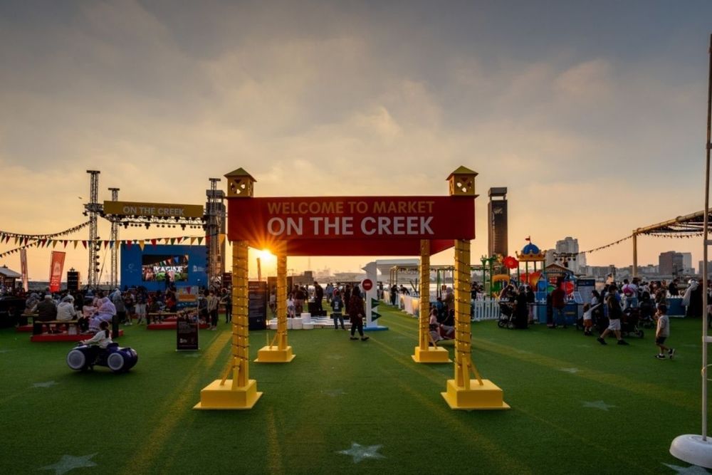 Dubai Festival City Mall Launches Family Outdoor Market Experience ‘on the Creek' Featuring Food, Entertainment & Lots of Fun!