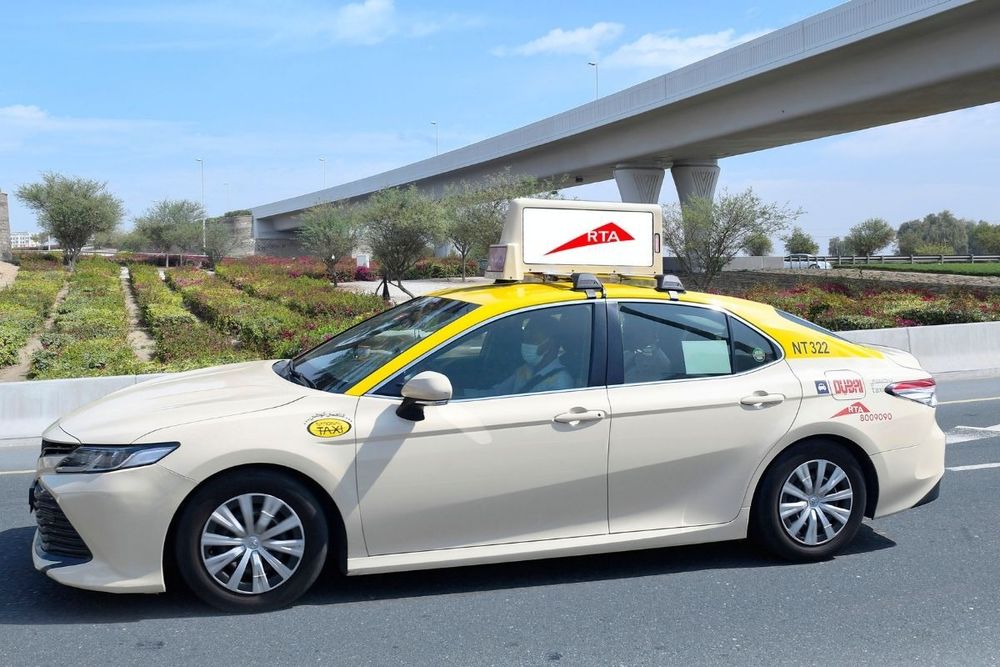 RTA launches smart taxi-top billboards project