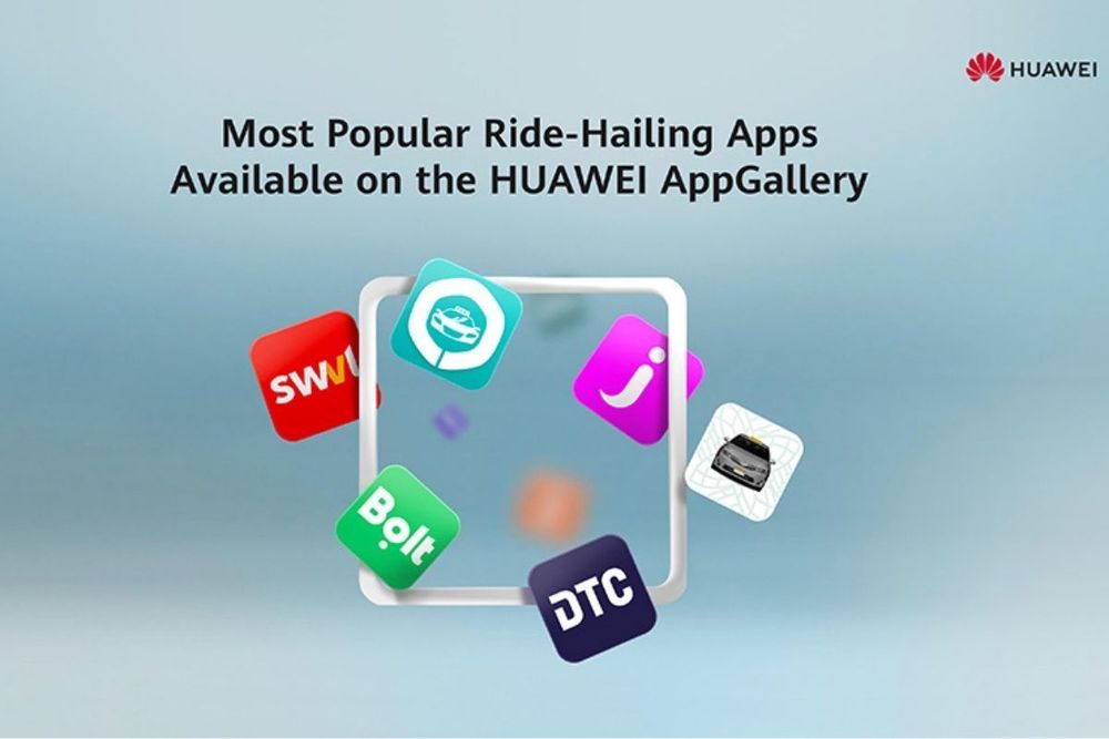 HUAWEI AppGallery integrates most popular ride-hailing apps in the region to meet its users’ needs