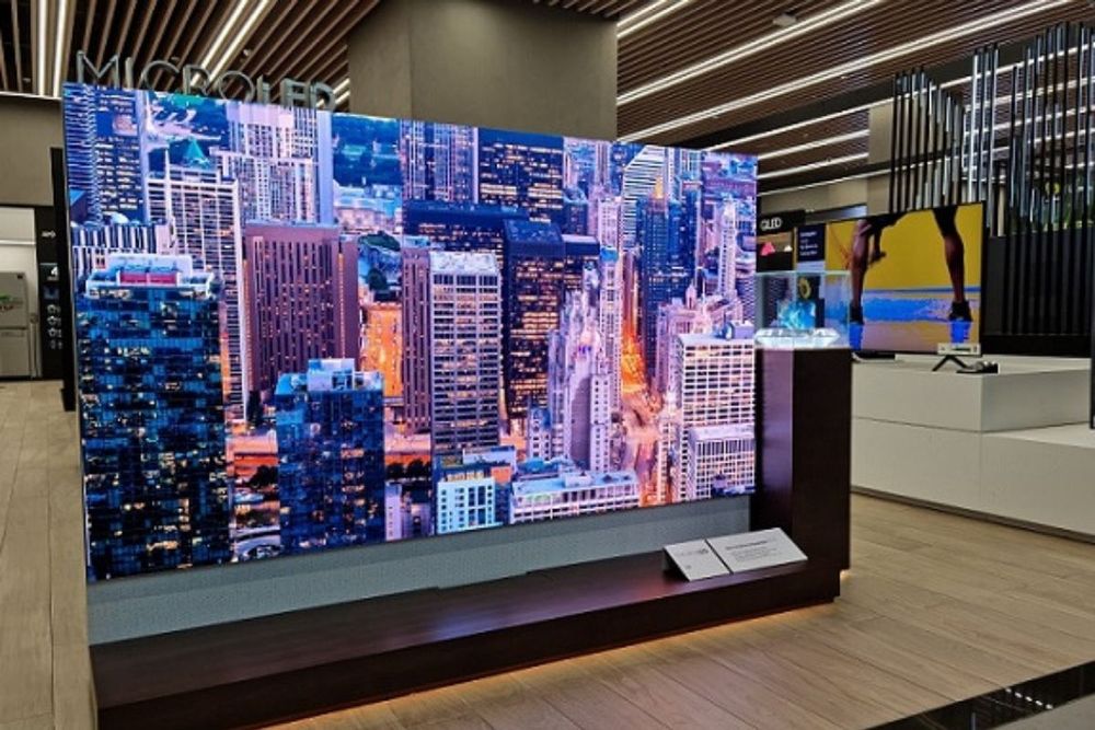 Samsung's Award-Winning MicroLED TV makes 1st Appearance in the UAE Ahead of Upcoming Nationwide Launch