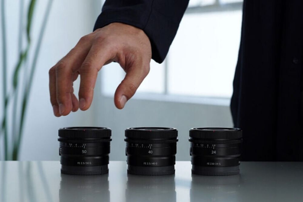 Sony announced three outstanding G Lenses™ to its impressive E-mount line-up