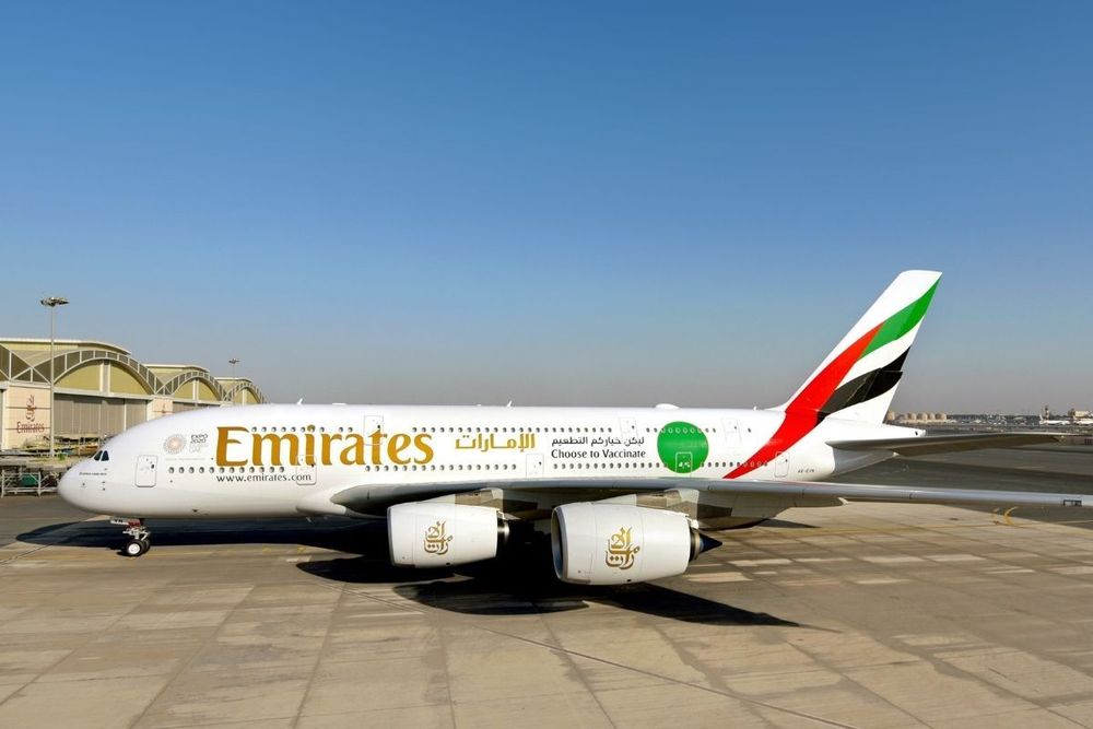 Milestone flight EK2021 highlights UAE’s impressive vaccination drive & readiness of its aviation industry for travel rebound